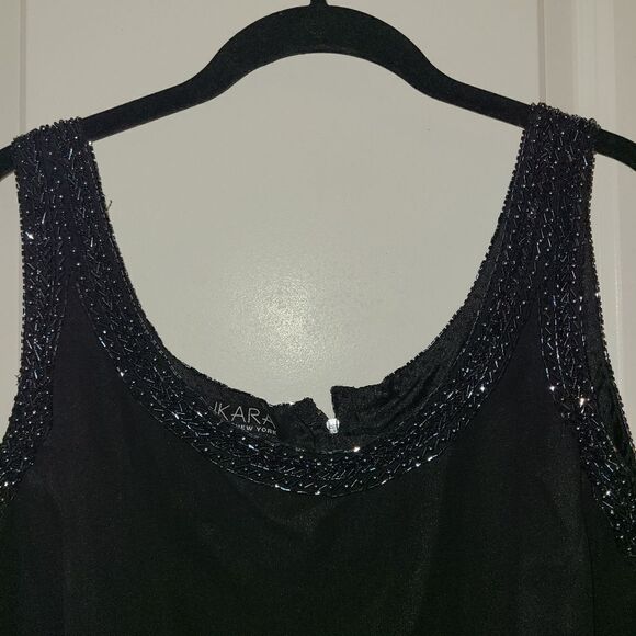JK Ara New York Beaded Trim Tank - Picture 6 of 11